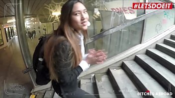 LETSDOEIT – Petite Asian Teen Brunette May Thai Is In For A Hot Ride During Her City Break